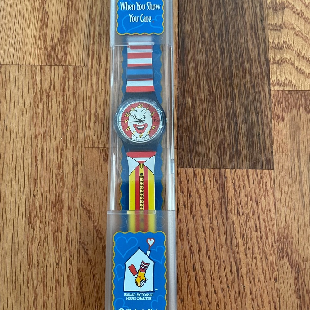 New In Box Vintage McDonald’s Wrist Watch 1990s